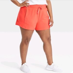 All In Motion Coral French Terry Shorts